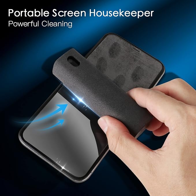 2-in-1 Mobile Screen Cleaner & Spray – Crystal Clear Shine in Seconds!