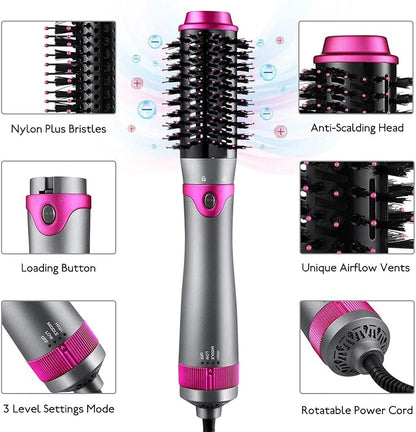 5-in-1 Magic Hair Styler – Curl, Straighten & Volumize in Seconds!