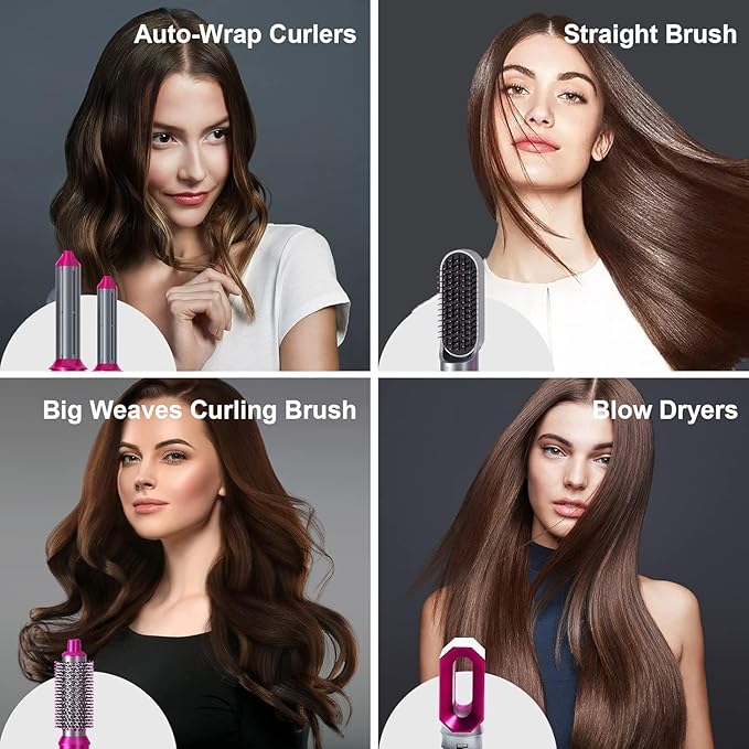 5-in-1 Magic Hair Styler – Curl, Straighten & Volumize in Seconds!