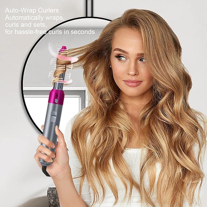 5-in-1 Magic Hair Styler – Curl, Straighten & Volumize in Seconds!