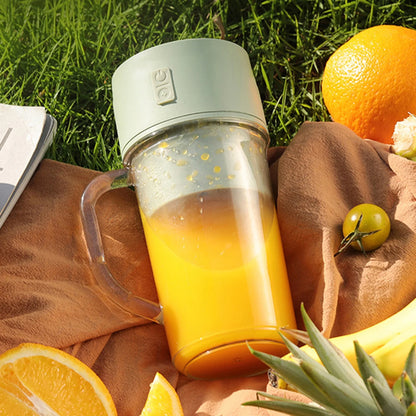 Portable Rechargeable Mini Straw Juicer – Fresh Juice Anywhere, Anytime!