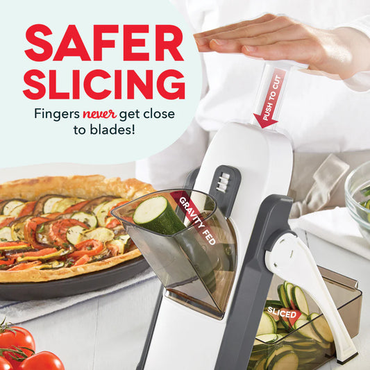 MANDOLINE SLICER – PRECISION CUTTING MADE EASY!
