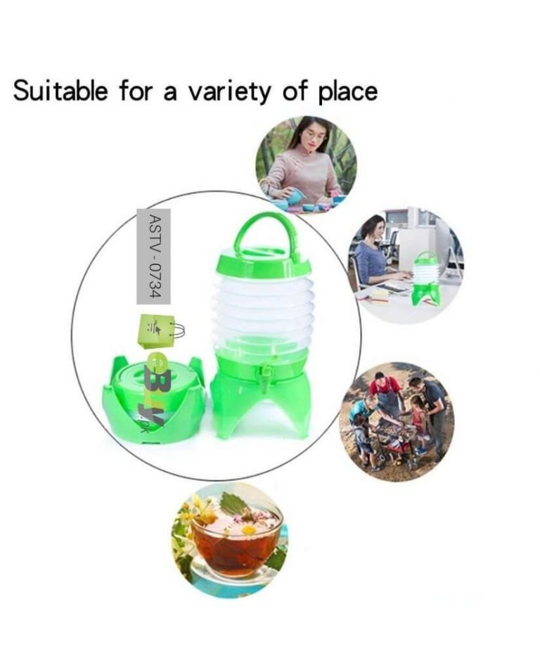 Portable Collapsible Water Cooler With Stand – Keep Your Drinks Cool Anywhere!