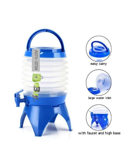 Portable Collapsible Water Cooler With Stand – Keep Your Drinks Cool Anywhere!