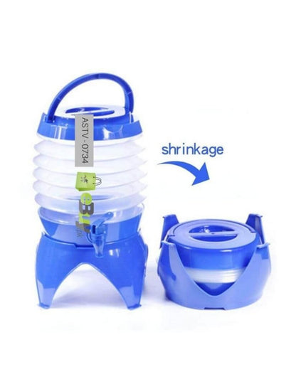 Portable Collapsible Water Cooler With Stand – Keep Your Drinks Cool Anywhere!
