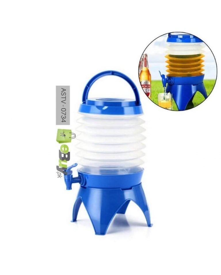 Portable Collapsible Water Cooler With Stand – Keep Your Drinks Cool Anywhere!