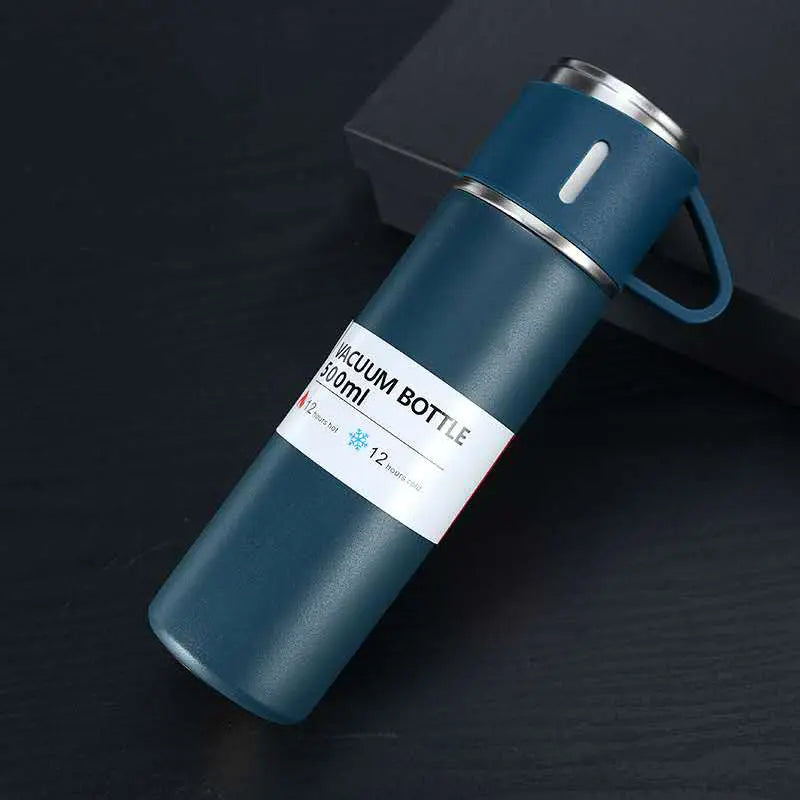 3Pcs Vacuum Flask Set – Keep Your Drinks Hot or Cold for Hours!