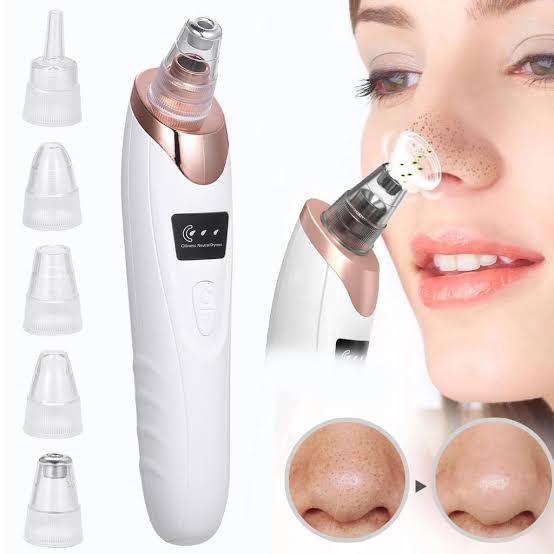 POWERFUL RECHARGEABLE BLACKHEAD REMOVER – DEEP CLEANSING PORE VACUUM!