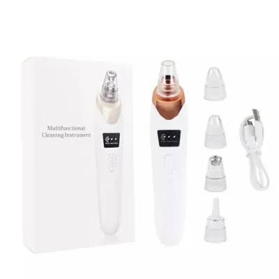 POWERFUL RECHARGEABLE BLACKHEAD REMOVER – DEEP CLEANSING PORE VACUUM!