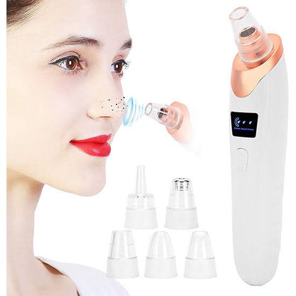 POWERFUL RECHARGEABLE BLACKHEAD REMOVER – DEEP CLEANSING PORE VACUUM!