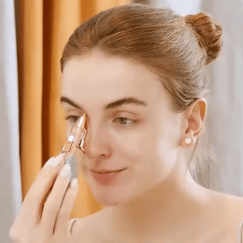 Flawless 2-in-1 Eyebrow Trimmer – Effortless Grooming for Perfect Brows